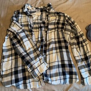 Oversized fall flannel